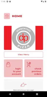 Derwentside Pizzas android App screenshot 1